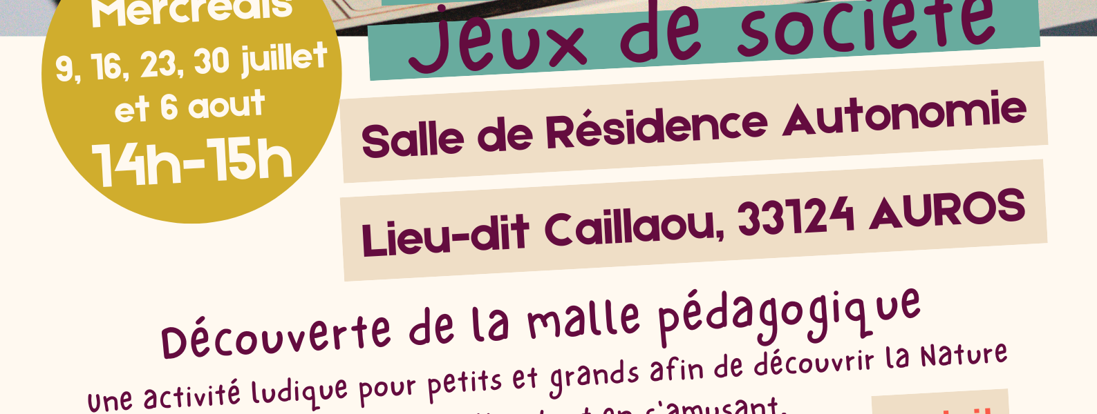 Après-midi jeux Natura 2000